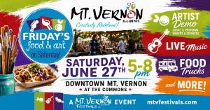 Special Friday's Food & Art  on SATURDAY Vendors