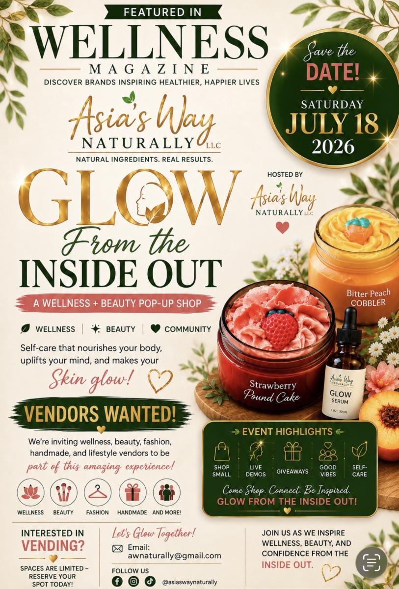 Glow From the Inside Out: A Wellness & Beauty Pop-Up Shop