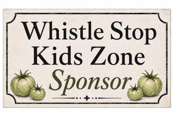 Whistle Stop Kids Zone Sponsor