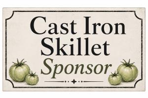 Cast Iron Skillet Sponsor
