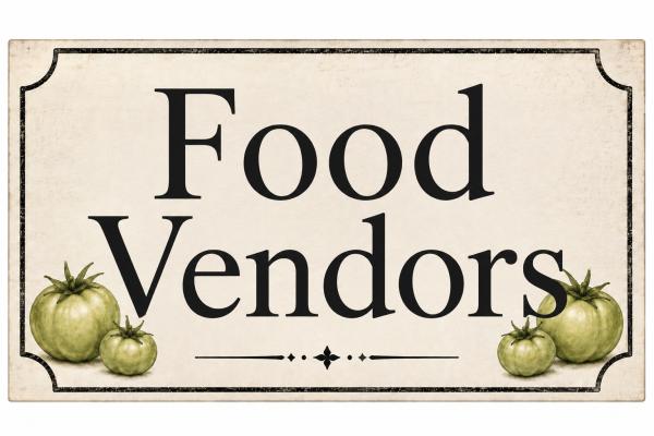 Food  Vendor Application