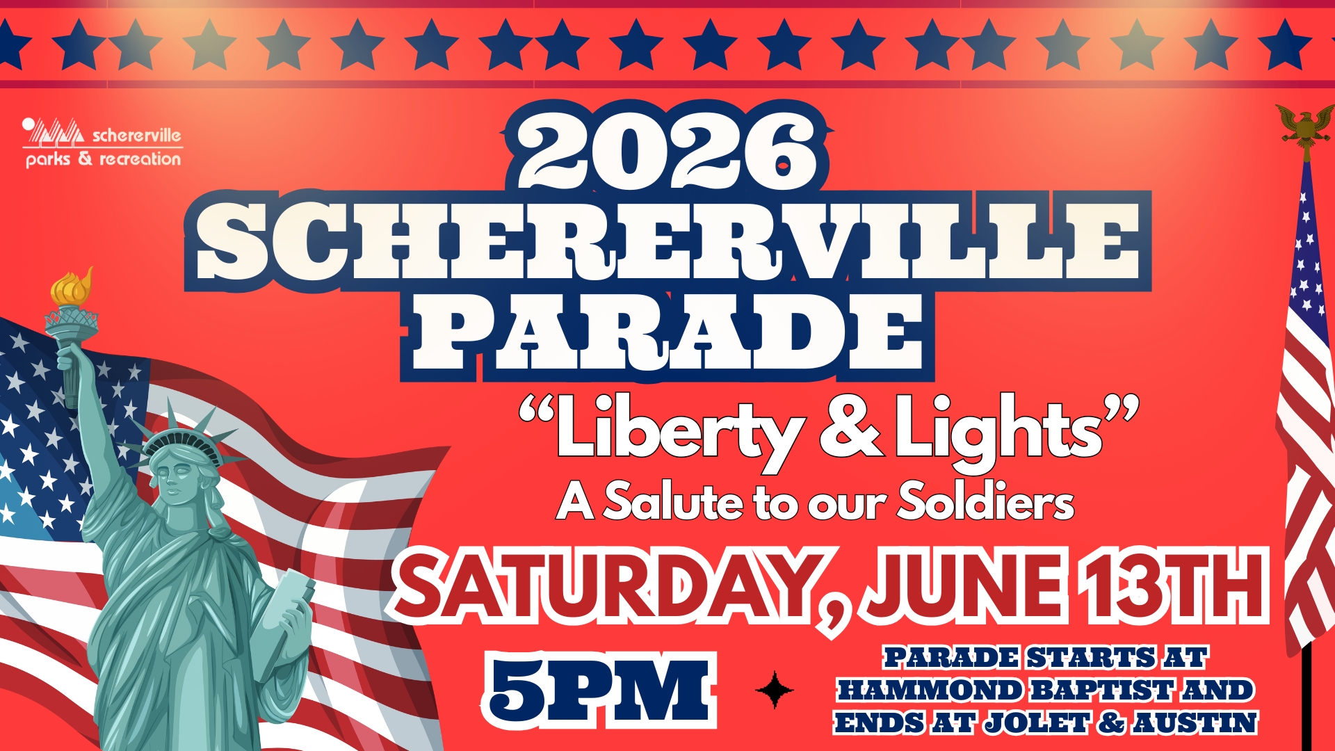 Schererville's "Liberty & Lights" Parade