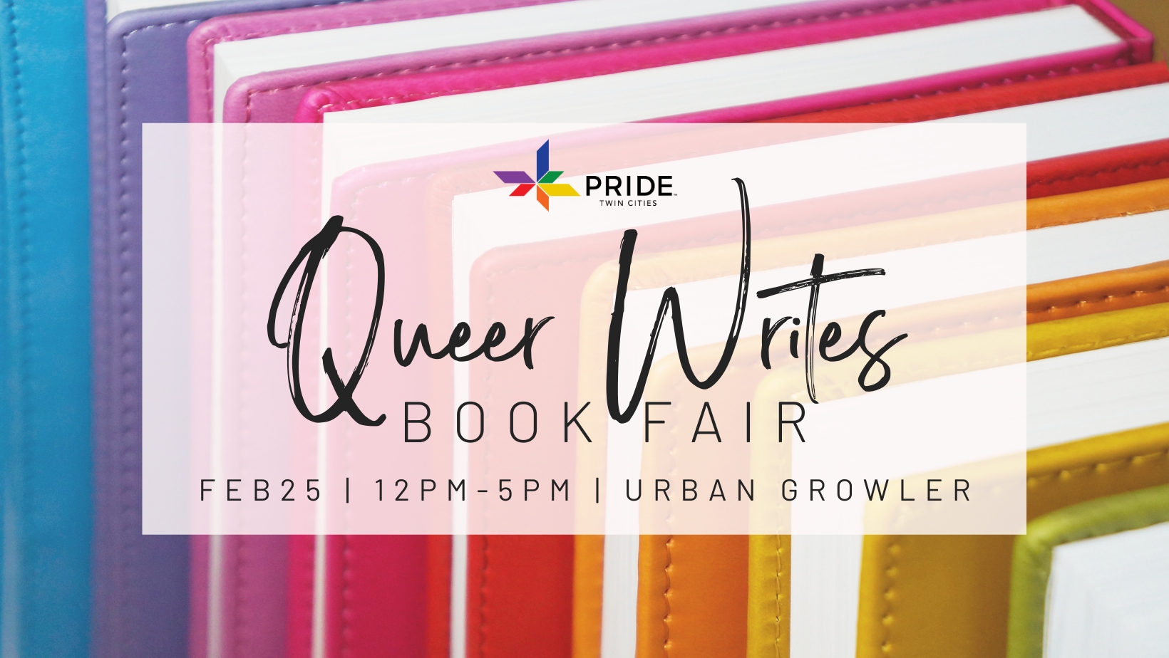 Queer Writes Book Fair cover image