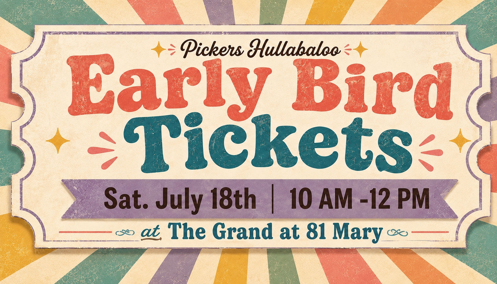 Early Bird: Sat. 10am-12pm cover picture