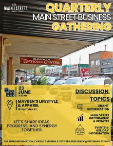 Main Street Business Attendees