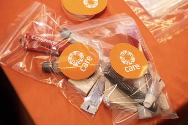 Volunteer With CARE to Prepare CARE PACKAGE Kits for Families Recovering from Disasters
