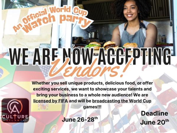 Culture Atlanta Vendors Application