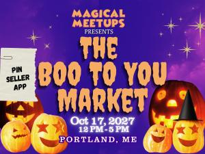 Magical Meetups - The Boo to Your Market -  Pin Seller Application