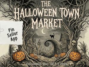 Magical Meetups - The Halloween Town Market -  Pin Seller Application