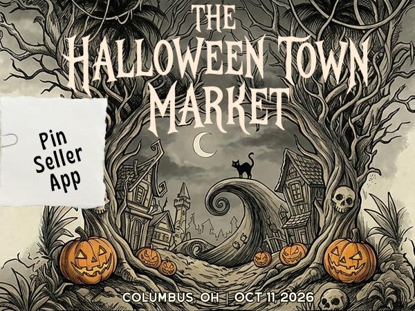 Magical Meetups - The Halloween Town Market -  Pin Seller Application