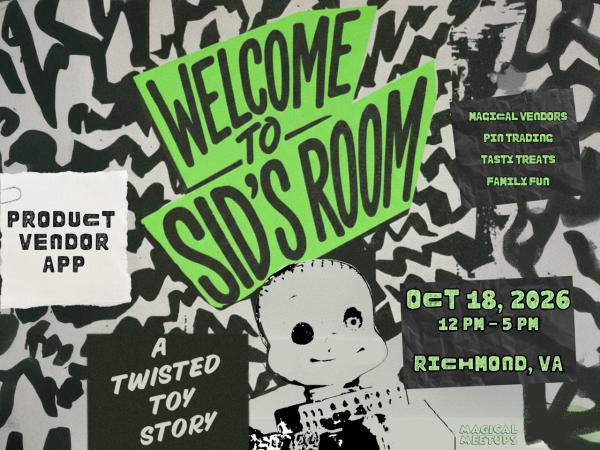 Magical Meetups - Welcome to Sid's Room Product Vendor Application
