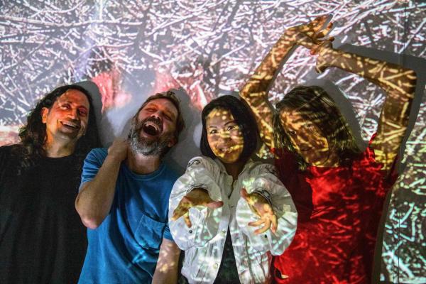 Deerhoof w Ak'Chamel @ the Orange Show Center