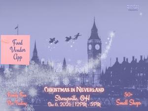Magical Meetups - Christmas in Neverland Market - Food Vendor Application