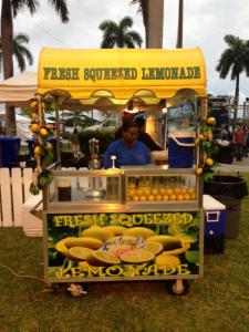 FOOD CART EXHIBITOR