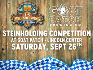 USSA Steinholding Colorado State Qualifier (Goat Patch Brewing Company - Lincoln Center) 9/26/26