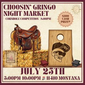 Choosin' Gringo Night Market - VIP Booth