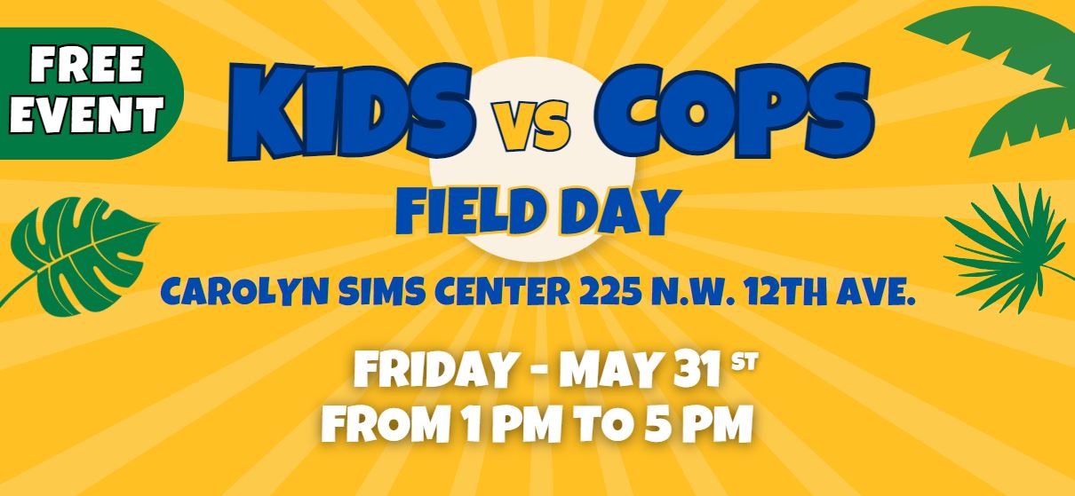 Kids Vs Cops Field Day