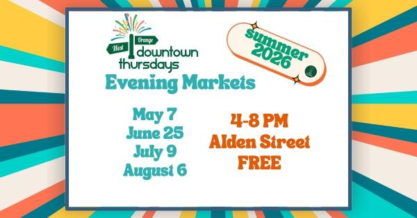 AUGUST Downtown Thursdays Evening Market