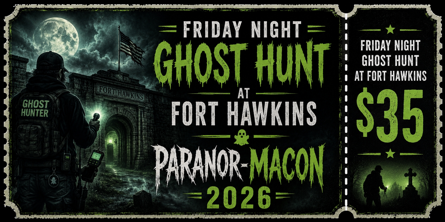 Ghost Hunt (FRI) of Fort Hawkins cover picture