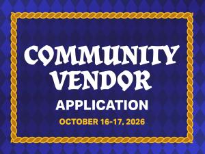 Community Vendor Application
