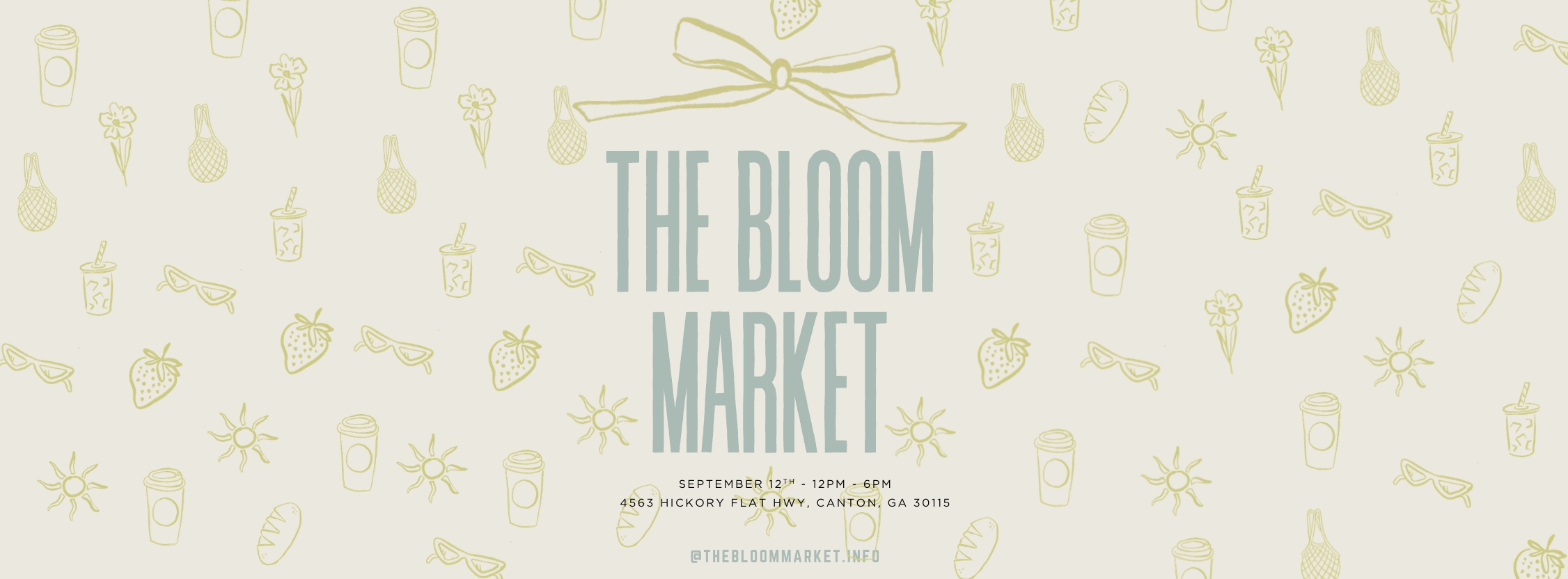The Bloom Market - September 12th