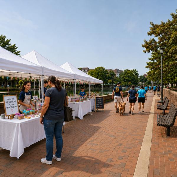 Lake Anne Children Business Fair