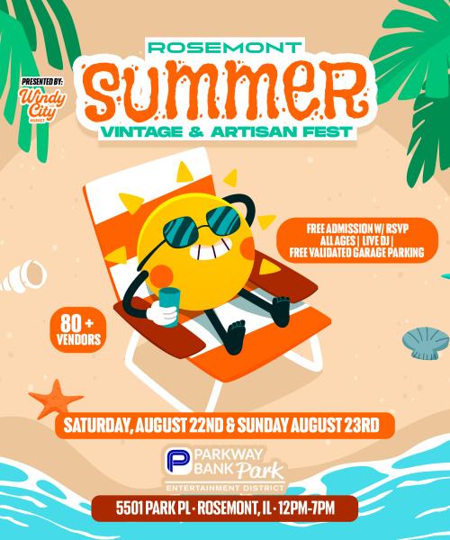 2nd Annual Rosemont Summer Vintage & Artisan Fest