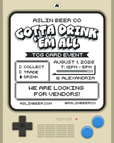 Aslin Gotta Drink Em All: Vendor Application