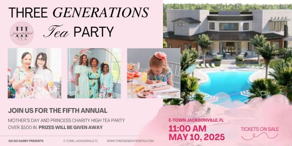 Three Generations Mother’s Day Tea 2025