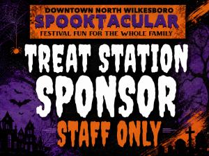 Treat Station Sponsor (Have Staff but not Funds)