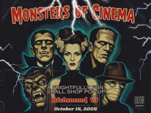 The Pop Culture Popup: Monster Madness - October 16, 2026 - Vendor App