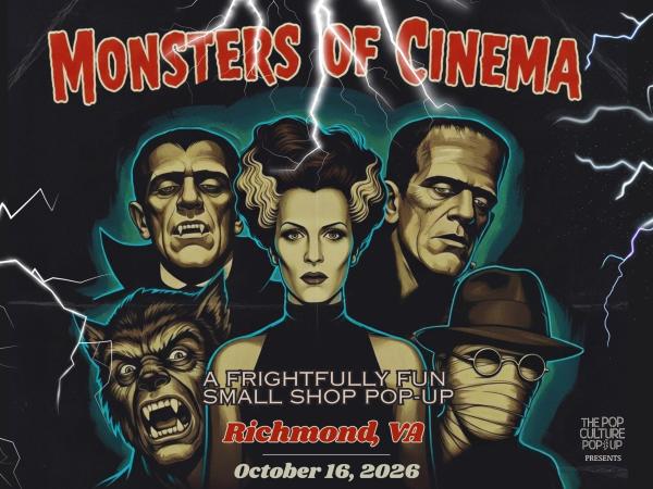 The Pop Culture Popup: Monster Madness - October 16, 2026 - Vendor App