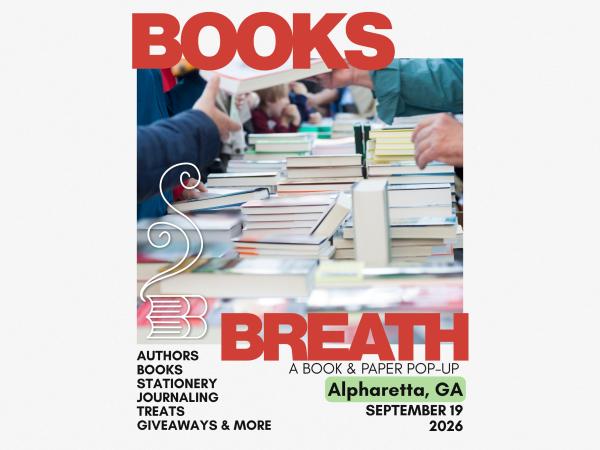 Books Breath: Alpharetta, GA - Sep 19, 2026 - Vendor App