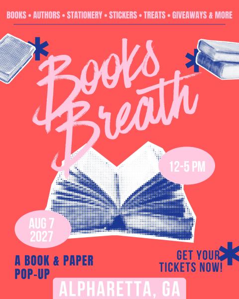 Books Breath: Alpharetta, GA - August 7, 2027 - Vendor App