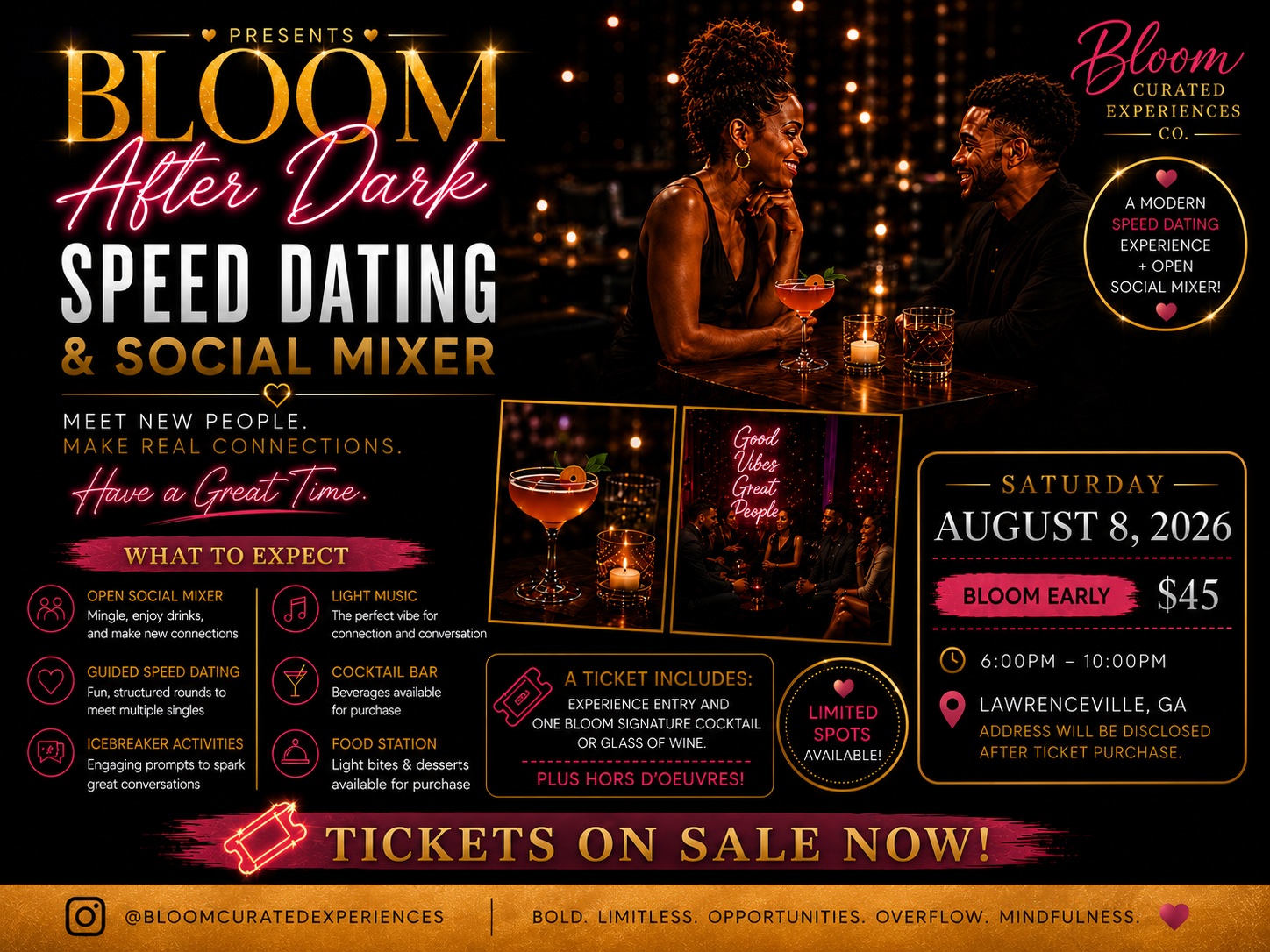Bloom: After Dark Speed Dating & Social Mixer cover picture