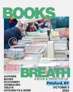 Books Breath: Pittsford, NY - Oct 3, 2026 - Vendor App