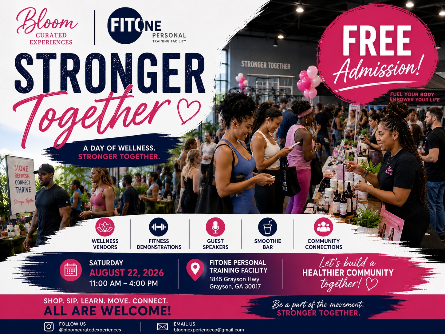 Free Admission cover picture