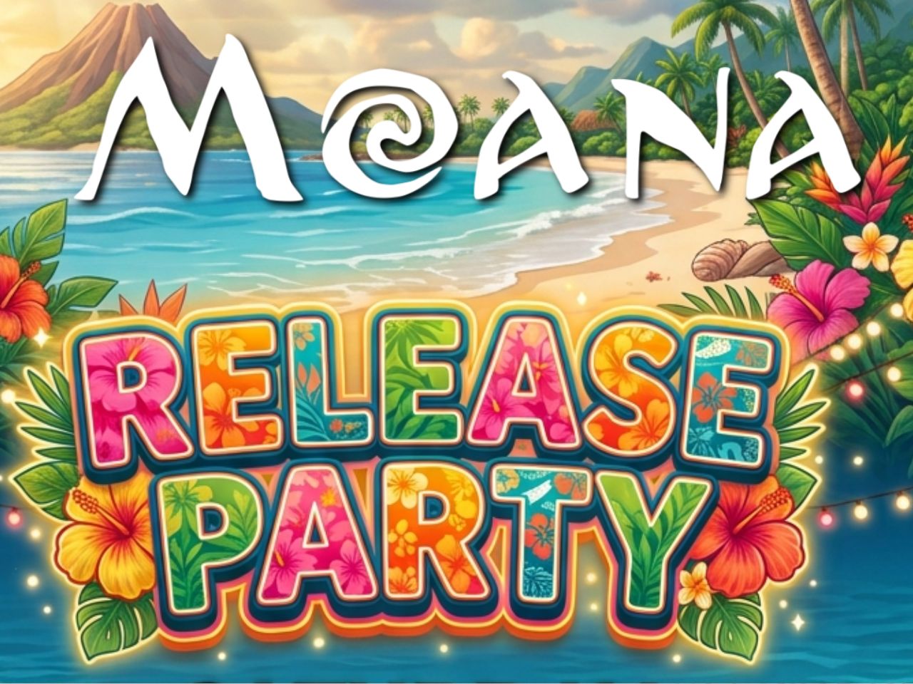 10 AM Showing Moana Release Party $5 cover picture