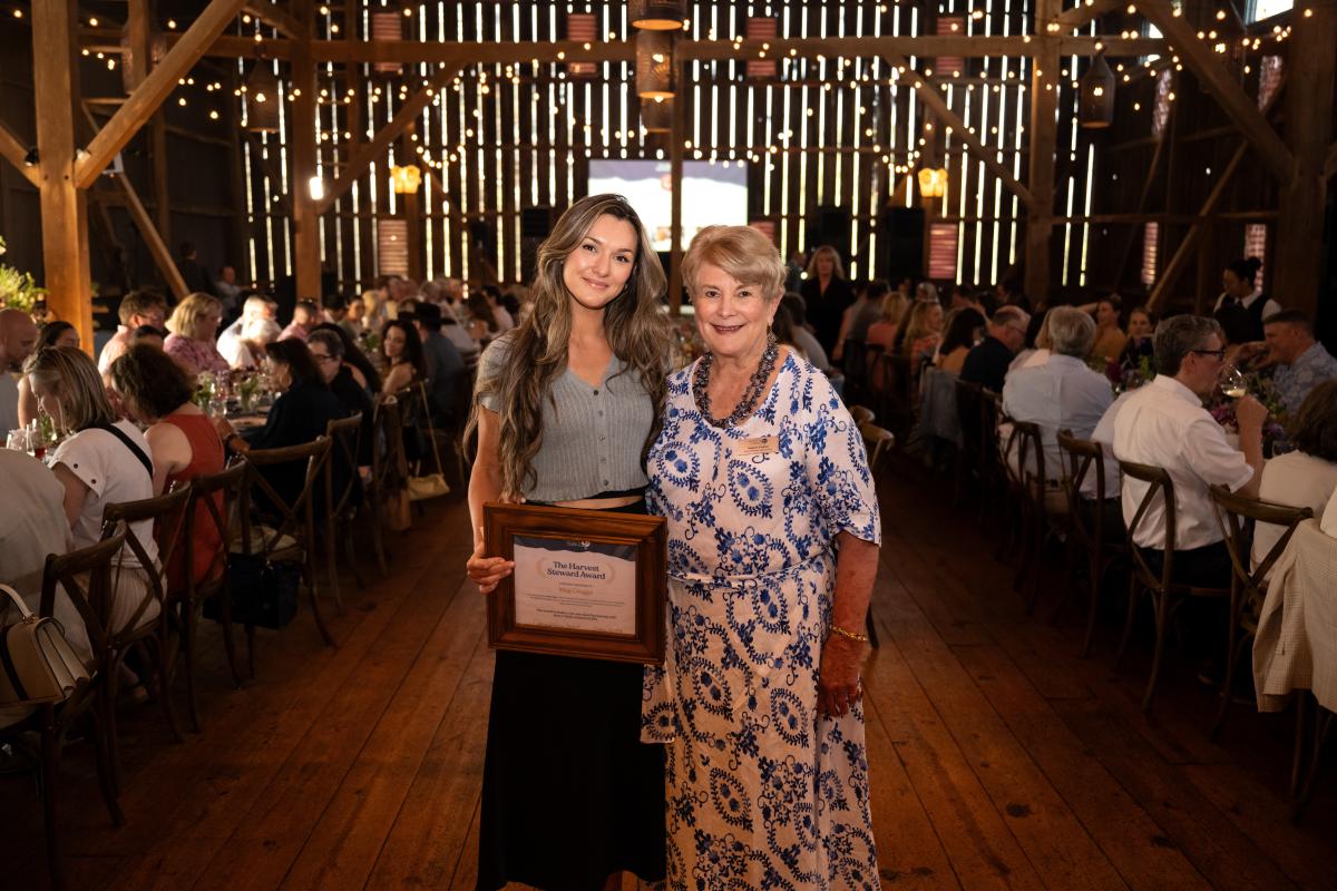 The First Harvest Steward Award - Meghan Craggs
