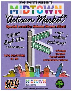 Midtown Artisan Market - September 27th, 2026