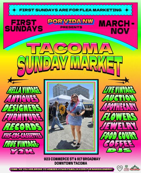 Tacoma Sunday Market Vendor Application - September 6, 2026