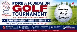 Driving Range Sponsor
