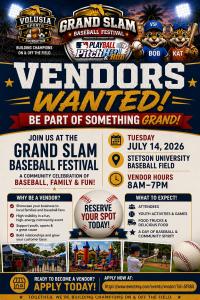 Grand Slam Baseball Festival Vendors Application