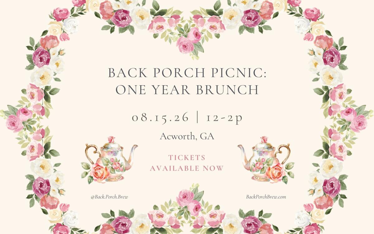 Back Porch Picnic: One Year Brunch