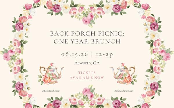 Back Porch Picnic: One Year Brunch