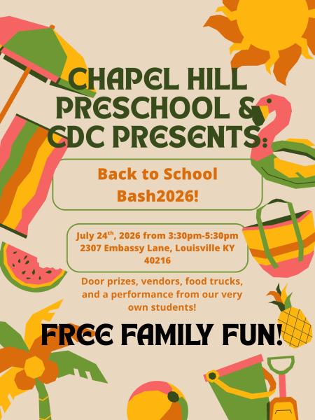 Back to School Bash!