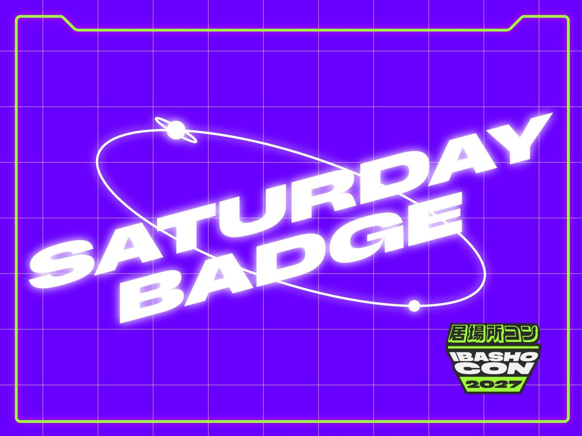 IbashoCon 2027 Saturday Badge cover picture
