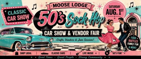 50's Sock Hop Car Show & Vendor Fair