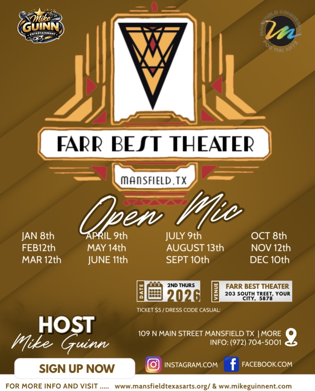 Farr Best Theater Open Mic