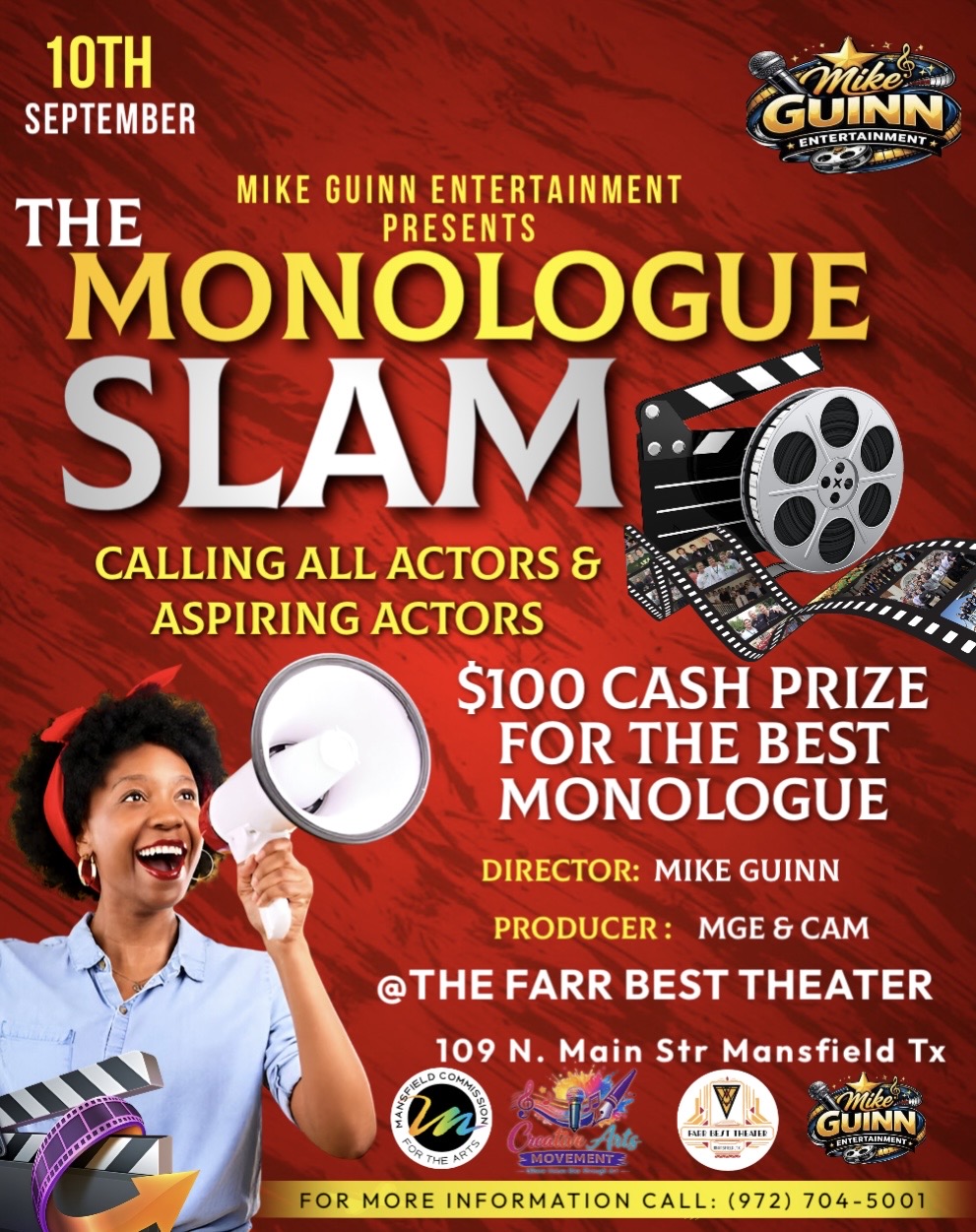 The Monologue Slam cover picture